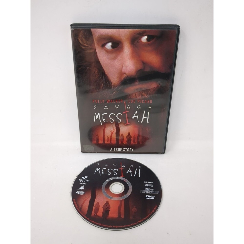 Savage Messiah DVD‎ 2002 OOP Horror Polly Walker Luc Picard Based on True Story
